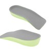 Unique Bargains Height Increase Shoe Inserts One Size Fits All White Gray 1 Pair - 3 of 4