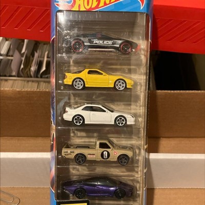 HotWheels 01806 Pack con 5 Macchinine