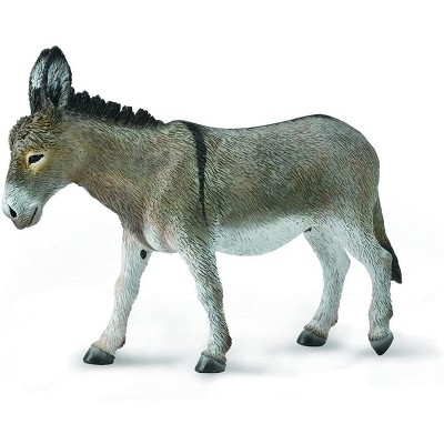 Breyer Animal Creations CollectA Farm Life Collection Miniature Figure | Donkey