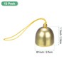 Unique Bargains Copper Durable Multipurpose Small Decorative Bells - 3 of 4