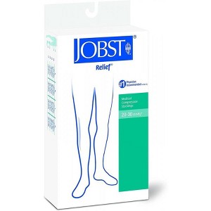 Jobst Relief Thigh High Stockings Compression 20-30 Medium Beige - 1 of 4