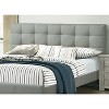NicBex Queen/King Bed Frame,Velvet Upholstered Bed Frame  with Tufted Headboard,Platform Bed for Adults,Kids,Teens,No Box Spring Needed - 4 of 4