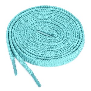 INSPIRE CHIC Double Layer Hollow Thick Flat Shoelaces 2 Pairs - 1 of 4