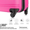 3 Piece Luggage Set With Spinner Wheel 3-digit Combination TSA Lock ABS Lightweight Suitcase For Business Travel 3 Sizes 20" 24" 28" - 4 of 4
