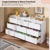 GustoWave 12 Drawer Dresser with Wide Top - Large Wood Chest of Drawers for Bedroom, Living Room, Hallway, Kids Room - 2 of 4
