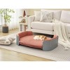 ROOMTEC Cat Couch Bed, Pet Sofa for Indoor Cats w/Removable Mattress Cover Suitable for Mid or large animal - 4 of 4