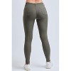 YMI Women's Hyper Stretch Mid-Rise 5 Pocket Slim Fit Skinny Jeans - 3 of 4