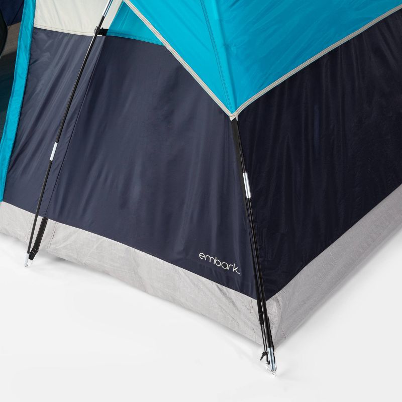 8 Person Modified Dome Tent Blue - Embark&#8482;, 4 of 7