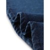 Allegra K Women's Denim Sleeveless V Neck Belted Fit And Flare Shirt Dress - 4 of 4