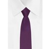 Jacob Alexander Young Boys' 11" Solid Color Pre-Tied Zipper Neck Tie - 4 of 4