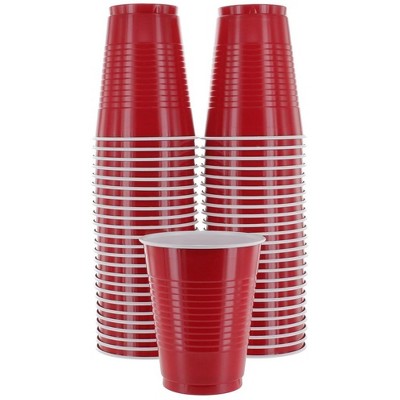 SparkSettings Disposable Plastic Cups 18oz, 50 Pack