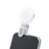 Insten Video Conference Lighting Kit, LED Mini Ring Lights Clip on (Small, Thumb Size Clip) for Phone & Tablet, Dimmable, Button Control - 2 of 4