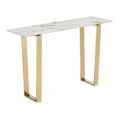 gold console table target