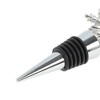 Unique Bargains Snowflake Bottle Stopper Christmas Design Zinc Alloy Aluminum Alloy TPR 4.41"x1.93"x0.79" 1 Pc - 3 of 3