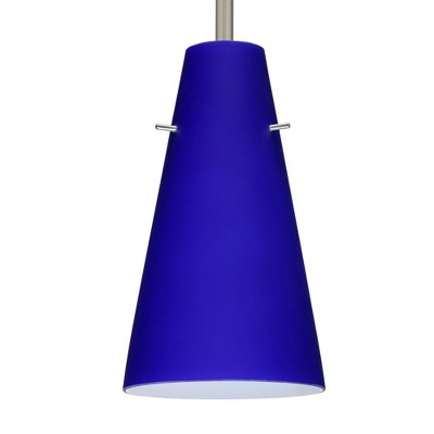 Besa Lighting Cierro 1 - Light Pendant in  Satin Nickel