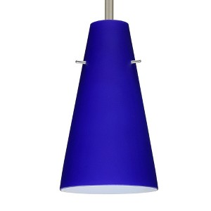 Besa Lighting Cierro 1 - Light Pendant in  Satin Nickel - 1 of 1