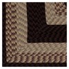 Alpine Stripe Collection 100% Polypropylene Durable & Stain Resistant Double Sided Reversible Indoor Area Utility L-Shape Rug - 4 of 4