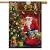 Briarwood Lane House Flag 40x28 For Outdoor The Magic of Christmas For Christmas House Flag - 2 of 4