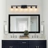 DAKAFUL Modern Bathroom Vanity Light, 4/5/6/8/10-Light Vanity Fixtures with Clear Glass Shade, Reversible Wall Sconces Over Mirror,for Bedroom - 3 of 4