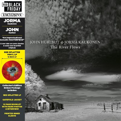 Hurlbut,John / Kaukonen,Jorma - River Flows Vol. 1 Red Splatter (LP)