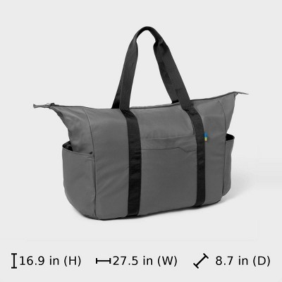 Open Story 40L Weekender Bag - Open Story™ Gray: Softside Carry On Luggage — фото 7