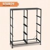 Tall 8-Drawer Fabric Dresser, Storage Tower with Fabric Bins, Double Chest of Drawers Organizer, - 4 of 4