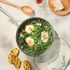 12" Nonstick Ceramic Coated Stainless Steel Frying Pan with Cover - Figmint™ - 2 of 4