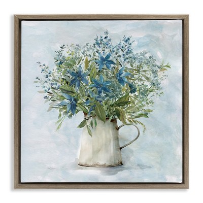 Stupell Industries Country Milk Tin Bouquet, 18" x 18"