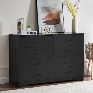 Farmhouse Wood Dresser for Bedroom, Drawers of Dressers - 1 of 4