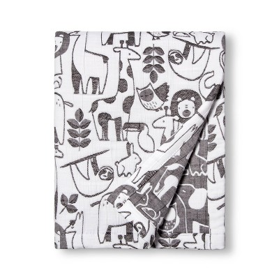 cloud island muslin quilt blanket