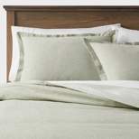 Cotton Linen Chambray Duvet Cover & Sham Set - Threshold™