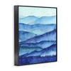 Stupell Industries Blue Mountains & Trees Scenery Framed Giclee Art - 2 of 4