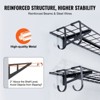 VEVOR Garage Storage Shelving, 2 Pack, 4 x 1 ft Heavy Duty Garage Shelves Wall Mounted, 400 lbs Load Capacity(Total) Garage Storage Rack - 4 of 4