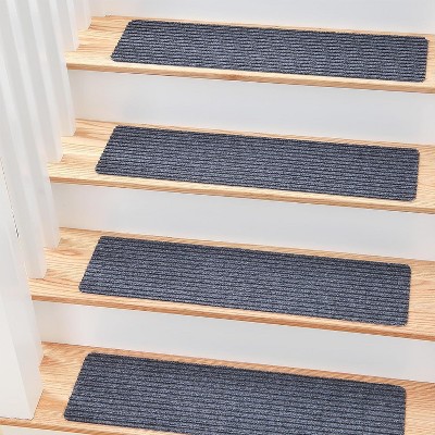 MBIGM Striped Indoor & Outdoor Non-Slip Stair Treads
