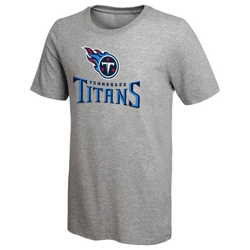 Tennessee Titans Men's Printed T-Shirt Short Sleeve Crew Neck Tee Casual Top 