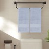 Unique Bargains Cotton Highly Absorbent Quick Drying Bathroom Hand Towel 13" x 30" 2 Pcs - 2 of 4
