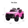 Kids Ride on Truck，12V Electric Ride on Car，Electric Vehicle with Remote Control, MP3/Bluetooth, Spring Suspension, LED Light - 3 of 4