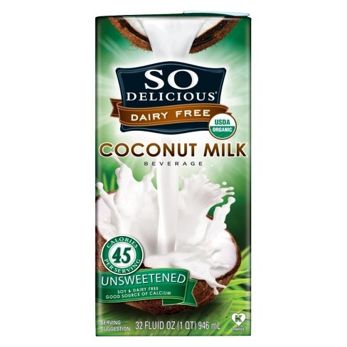 so delicious unsweetened coconut milk recipes