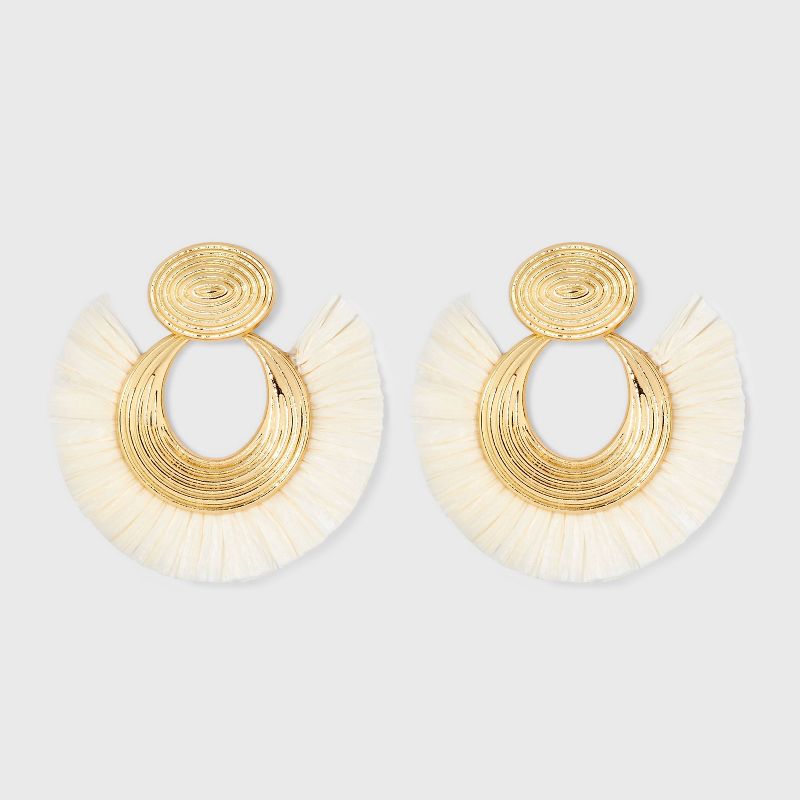 SUGARFIX by BaubleBar Threaded Statement Earrings, 1 of 6