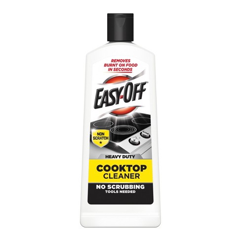 Glass Cooktop Cleaner and Polish 13,52 Fl Oz - Induction Cooktop Hob  Cleaner - Degreaser Cleaner Heavy