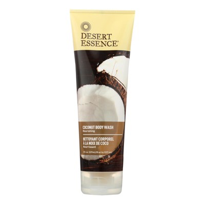 Desert Essence Coconut Body Wash - 8 fz