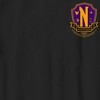 Boy's Wednesday Small Nevermore Crest T-Shirt - 2 of 4