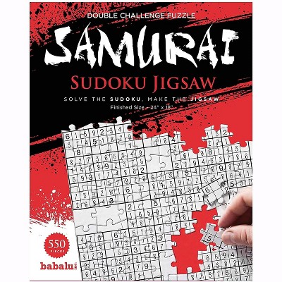 Babalu Samurai Sudoku 550 Piece Jigsaw Puzzle