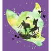 Girl's Bambi Green Watercolor Silhouette T-Shirt - 2 of 4