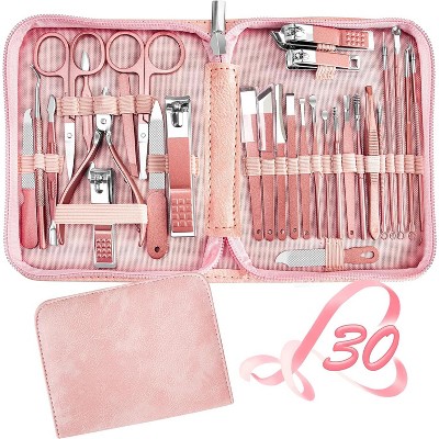 Manicure Set 30 in 1 Nail Clipper set,  nail clippers, fingernail & toenail clippers