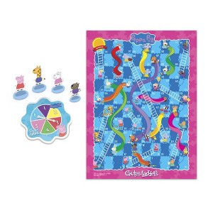 Chutes and Ladders: Peppa Pig Edition Board Game for Kids Ages 3 and Up, for 2-4 Players - 1 of 4