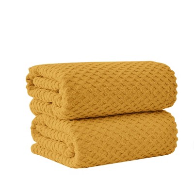 Cotton Quick-Dry Textured Towels - Great Bay Home.