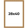 PosterPalooza | Contemporary Gold Picture Frame - UV Acrylic, Foam Board Backing, Hanging Hardware - 2 of 4
