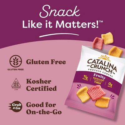 Catalina Crunch Fruity Breakfast Cereal - 7.6oz/6ct