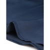 INSPIRE CHIC Women's Mock Neck Long Sleeve Satin Keyhole Tie Waist A-line Dress - 4 of 4